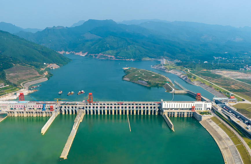 大藤峡水利枢纽工程。